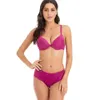 Conjunto de sujetadores para mujer, ropa interior con aros de 3 y 4 tazas, sujetador de realce para mujer, Bralette de encaje, lencería, conjuntos de bragas 32-38 B-C-D-DD-DDD-E2708