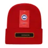 2111 Canadá Gorro de punto Gorra de béisbol de lujo Diseñador Gorro de ganso con logotipo bordado de invierno para hombres y mujeres