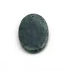 Colares pendentes Bipedsland Oval Green Nature Stone Vintage para Man Mulheres Mulheres Diy Colares Jóias Amigas Presente Py1h