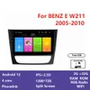 10-дюймовый MP5 2DIN CAR Video DVD Player MP3 MP4 Stereo Radio BT Music для Benz E W211 2005-2010 DSP IPS Screen