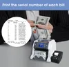 Recibo de impressora POS térmica para BC-55 BC-40 BCS-160 Bill Mixed Money Counter Rs232 Interface