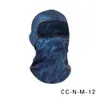 UPS Sky Mask Party Hats Magic Scarves Solid Camo Sunscreen Motorcycle Men 2 Hole Polyester Full Face Ninja Cap Ski Mask Balaclava scarf