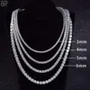 Wholesale Price Gold Plated Vvs Moissanite Tennis Chain Iced Out Round Brilliant Cut Moissanite 925 Silver Tennis Bracelet