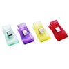 Newparty Favor Bindande klämma Hushållning Plastic Wonder Clips Holder For DIY Patchwork Fabric Craft Sying Sticking 9 Colors