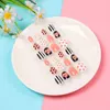 False Nails 24st Children Candy Nail Tips Press On Cartoon Full Cover Kid Lim Self Fake Art Girls Manicure Tool