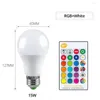 Ampoule LED E27 GU10 RGBW Spotlight Bulb 85-265V Magic kleurrijke diode slaapkamer nachtlamp bombillas lampara