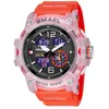 Smael SL8007 Relogio Men's Sports Watches LED CHRONOGRAPH WRISTWATCH MIRIVIRY WATH DIGITALWATY MEN FOR MEN BOY290H