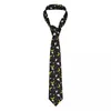 Bow Ties Fashion Moon Pattern Tie For Office Custom Men Kawaii Japanese Anime Neckties