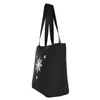 Shopping Bags 3 Stars And A Sun Philippines Flag Grocery Funny Printing Canvas Shopper Tote Shoulder Bag Large Capacity Handbag