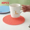 Tapis de Table en Silicone, thermo-isolant, résistant aux brûlures, napperon domestique à haute température