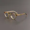 Monture de lunettes en plaque de mode, faite à la main, même style pour hommes et femmes, myopie artistique, peut le nombre de tendances de personnalité