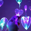 Cordes Romantique Mariage Coeur En Forme De Rideau Lumières Chaîne Saint Valentin Fée Décoration Lumière Pour Noël Année Fête D'anniversaire