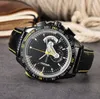 Date automatique montre de mode de luxe hommes ceinture en cuir mouvement horloge à quartz hommes montres