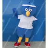 Performance Blue Bird Mascot Costumes Carnival Hallowen Gifts Adults Size Fancy Games Outfit Holiday Outdoor Advertising Outfit Suit