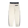 prad Pants High Street Leisure Classic Trousers Light Luxury Advanced Colorful Design Striped Three dimensional Embroidery Super Soft parada Sports pants