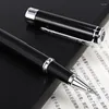 Picasso 902 Brand Pimio Gentleman Black Silver Clip Roller Ball Pen With Refill Office & School Writing Gift No Box