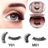 False Eyelashes Magnetic Eyelash Kit Reusable Soft Stage Performance Daily Occasion With A Curler Gift For Girl I4Y9