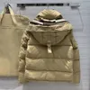 Piumino da donna Parka Fashiion Outwear Cappotti con cerniera e cappuccio Giacca classica da donna da uomo