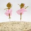 Festive Supplies Girl Cake Topper Wedding Toppers Dancing Ballet Ballerina Picks Girls Tutu Skirt