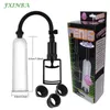 Jouet sexuel masseur FXINBA 18.5 cm mâle pompe à pénis sous vide extension manuelle rehausseur jouets péniens pour hommes masturbateur érection