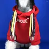 Hundkläder designer kläder husdjur ropa perro kostym para för små hundar kappjacka katt abrigo gato varma dreadlocks plysch hoodie tröja