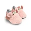 First Walkers 0-24 Months Unisex Baby Shoes Sheep Ears Girl Snow Boots Winter Warm Soft Sole Plush Prewalker Boys ShoesFirst