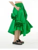 Jupes jupe 3D fleur bourgeon femmes été dans les vêtements irréguliers gothique Y2k longue robe Harajuku pour la mode mignonne 2023
