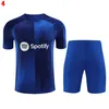 23 24 Barcelonas Trailtsuits Futbol Formaları 2023 2024 Eğitim Futbol Gömlek Pedri Gavi Lewandowski Çubuklar Yelek Futbol Setleri Yetişkin Kitleri