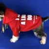 Ubrania odzieży dla psa Pet Ropa Perro kostium para dla małych psów kurtka płaszcza kot Abrigo gato ciepłe dredy miękkie sweter z kapturem