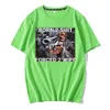 Heren t -shirts mode anime de geboren om gedwongen wissen afdrukken oneck t -shirt hoogwaardige oversized casual korte t -shirts 230404