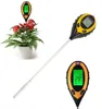 Digital fuktmätare pH solljusljustestmätare jordvatten hygrometer trädgårdsverktyg 4in1 för jordbruk termometer
