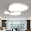 Plafondverlichting Nordic Eenvoud Led-lamp Dimbaar voor woonkamer Eetkamer Slaapkamer Licht Home Decor Indoor Lustres Armaturen
