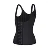 Women's Shapers Plus Size XS -6XL Adjustable Waist Trainer 25 Steel Boned Slimming Corset Workout Girdle Vest Latex Women Body Shaper