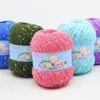 50G Milk Sweet Soft Cotton Baby Knitting Wool thread for crocheting of cotton wool crochet needles yarns and wools so weave188M