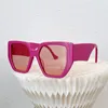 2023 gafas de sol de diseñador de lujo para mujer, anteojos para exteriores, marco de PC, moda clásica para mujer, gafas de sol, espejos para mujer 0956