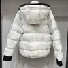 2023 MENS JACKETS DESIGNER MENS VINTER SALZMAN Down Parkas Light Windbreaker Hoodie White Puffer Ytterkläder man Italien italiensk lyx