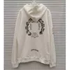 Heren Hoodies Sweatshirts Mode Klassieke Ch Rits Dames Mannen Losse Trui Met Capuchon Designer Hoefijzer Sanskriet Hoodie Sweaterc Ess