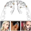 Pinceaux de maquillage 1 paire de manchettes d'oreilles elfe boucles d'oreilles féeriques adolescentes déclaration femmes boucle d'oreille bijoux