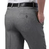 Abiti da uomo Primavera Estate Pantaloni da uomo in lino casual da uomo sottili Lavare e indossare pantaloni da uomo larghi e traspiranti