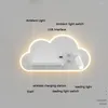 Vägglampor minimalistisk mobiltelefon trådlös laddningslampa sovrum läser säng vardagsrum bakgrund