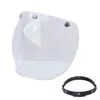 Capacetes de motocicleta capacete de capacete de bolhas de qualidade de face aberta de face 4 cor disponível