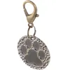 Colliers pour chiens, étiquette d'identification gravée pour animaux de compagnie, pendentif en cuivre pour chat, fournitures de nom