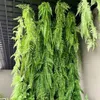 装飾的な花2023人工吊り植物VINES FERNS 3.6ft Persia Rattan Fake Plastic Leave for Wall Indoor Baskets Wedding