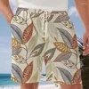 Pantaloncini da uomo che vendono costumi da bagno Birra 3d Surf Beach Swim Sportswear Quick Dry Casual