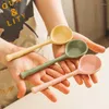 Geschirr-Sets, Keramik, Suppenlöffel, japanischer Stil, Heimrestaurant, Geschirr, Rühren, kreative Küchenutensilien