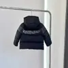 Новая зимняя детская куртка на молнии с карманами и украшениями, детское пальто, размер 110-160, высокое качество, детское пальто на гусином пуху Nov05