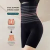 Abbigliamento da palestra Pantaloncini modellanti a vita alta Donna Corpo traspirante Dimagrante Pancia Biancheria intima Slip modellanti Corsetto femminile morbido