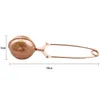 Tea Strainer Rose Gold Infuser roestvrij staal SS304 Ball los blad thee -filter SS Hot Sell SN1805