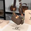 حقائب المصمم M44840 3 صغار مجموعة Qulity مصمم حقيبة نسائية حقائب اليد Crossbody حقيبة اليد حقيبة الكتف 099