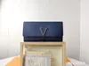 Classic styleLong Wallet Women Capucines Wallet Luxurys Designer purse Ladies Wallet Coin Purse With original box M61248